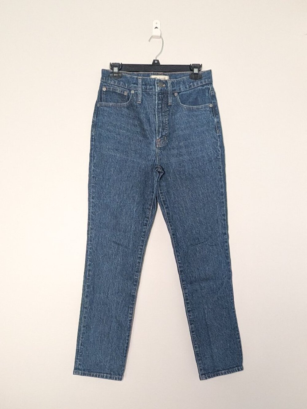 Madewell The Perfect Vintage Jean Medium Wash 27 High Rise 90s Mom Jeans